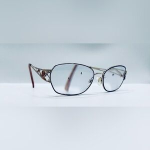 Sophia Loren M211 Gold Oval Sunglasses Frames Only